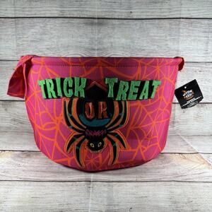 Halloween Trick or Treat Fabric Basket - Hyde and EEK! Boutique 12" X 8" NWT